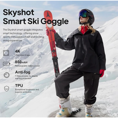 SnowPOV™ – 4K Camera Ski & Snowboard Goggles